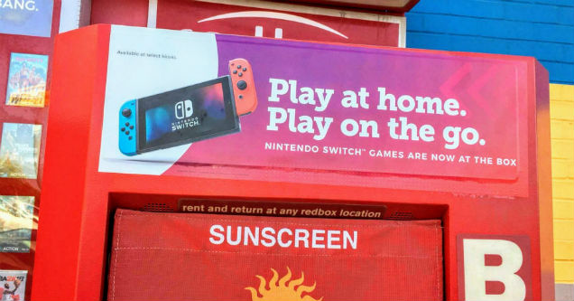 Nintendo Switch Games Are Now Available At Redbox