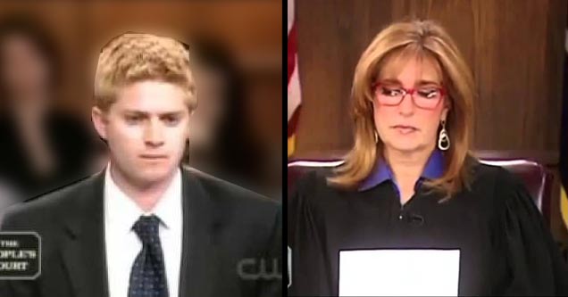 Overly Cocky Law Student Gets Verbally Annihilated by the Judge