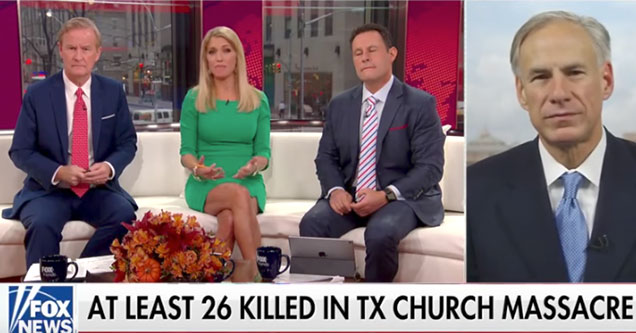 fox news tries to find the positive in the texas shooting