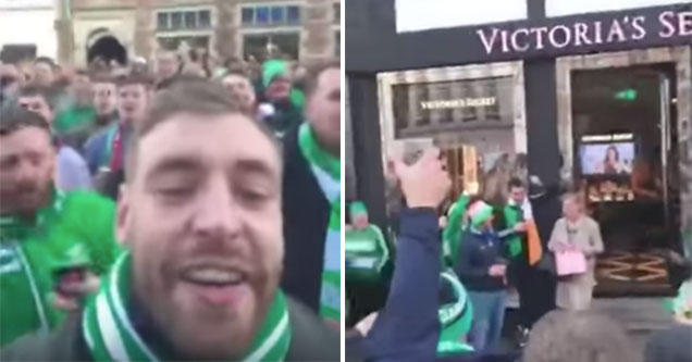 irish soccer fans are the best