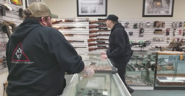 antifa visits a gun store