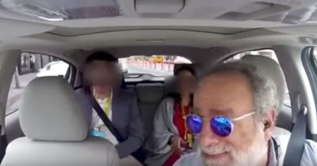 uber driver puts his passengers down for being poor