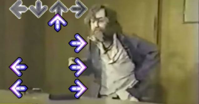 charles manson does dance dance revolution