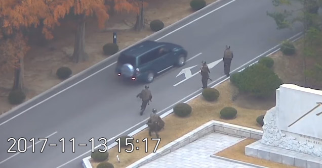 North Korean Defector Makes a Mad-dash Across The Border