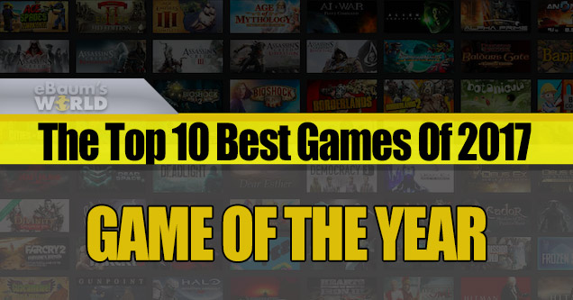 Game of the Year 2017 best games.