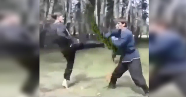 This Tree-Branch Martial Artist Might Be  Full of Crap...