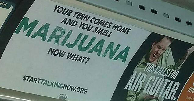 bad ad placement - Blic Your Teen Comes Home And You Smell Marijuana Now What? Starttalkingnow.Org gate