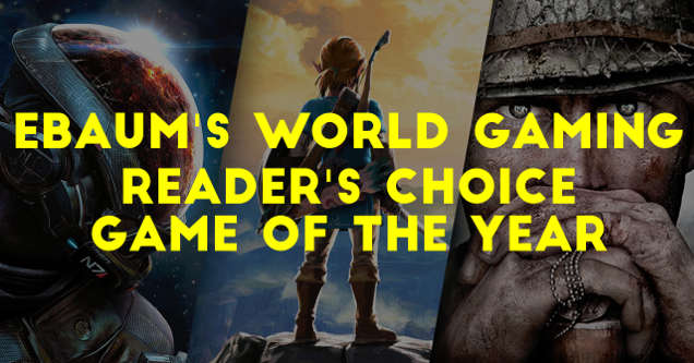 Vote For Your Favorite Game Of The Year 2017