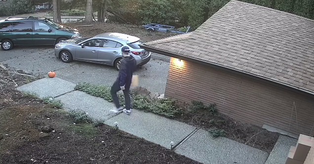 How an Idiot Steals a Package