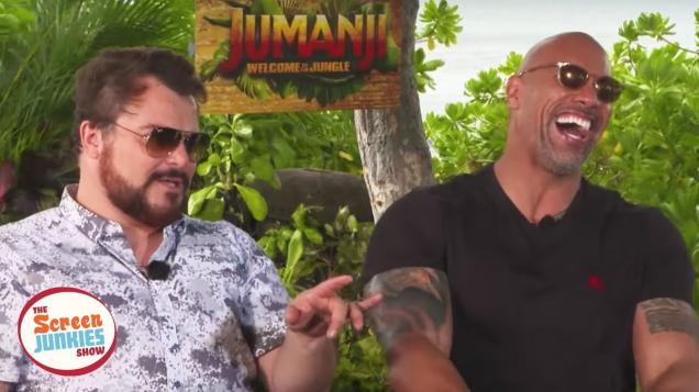 Jack Black Does A Great Impression of The Rock