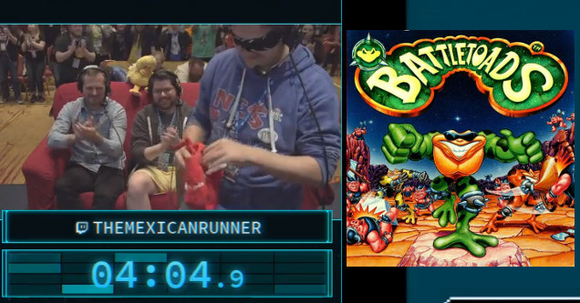 Battletoads Speedrun Record Has Finally Been Broken... While Blindfolded