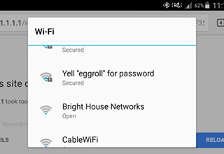 These hilarious WiFi setups will connect with you. Check out some of these <a href=https://cheezburger.com/1591301/50-of-the-most-miserably-unfortunate-names-ever-to-bestowed-upon-people>terrible unfortunate names</a> for people that just wish their parents would've named them Bob or Katey.