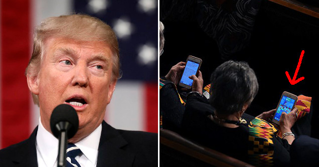 Congresswoman Played iPhone Games Instead Of Listening To Trump's State Of The Union