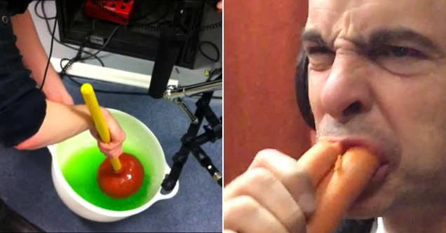 Foley Artists Will Go To Great Lengths To Create Sound Effects