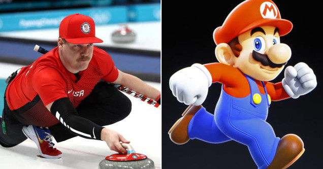Super Mario Lookalike Is Wrecking Noobs At The Olympics
