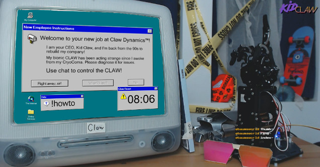We Made A Robotic Claw Flip Off Twitch Users, And You Can Too