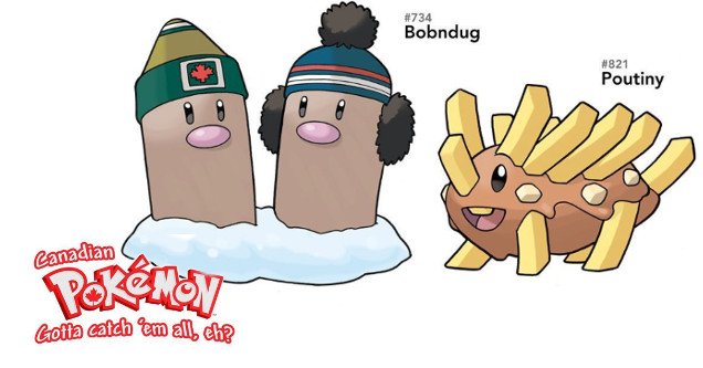 This Is What Pokemon Would Look Like If They Were From Canada