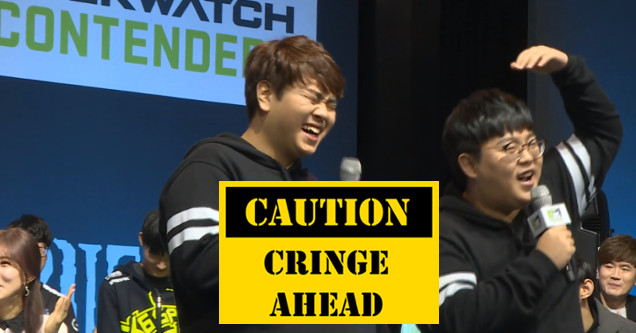 Pro Gamers Deliver Cringe By Singing During Tournament Ceremony