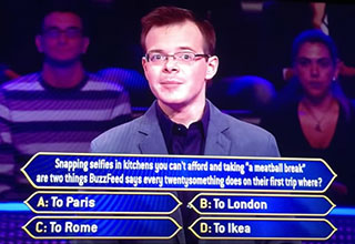 First Question Wrong on 'Who Wants To Be A Millionaire' - Funny Video ...