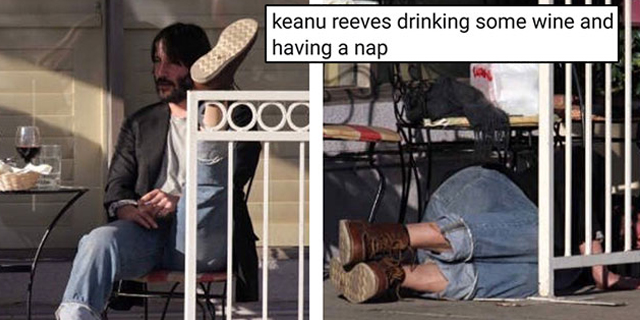 Keanu Reeves Moments That Will Make You Ponder Life - Funny Gallery ...
