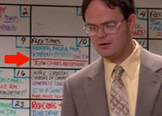 If you loved watching "The Office" then you'll definitely enjoy these little Easter Eggs. 
<br>
<br>
Want more from The Office? Check out <a href="https://www.ebaumsworld.com/blogs/20-times-jim-pranked-dwight-in-the-office-that-will-keep-you-laughing-all-day/85885875/" target=new>20 Times Jim Pranked Dwight in "The Office" That Will Keep You Laughing All Day</a>.