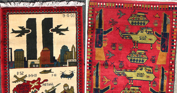 The Bizarre and Beautiful World of Afghan War Rugs