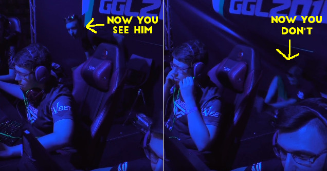 Counter-Strike Coach Hilariously Falls Off Stage During Huge Tournament