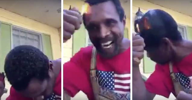 Crackhead Gets the 'Hottest' New Hairstyle - Wtf Video 