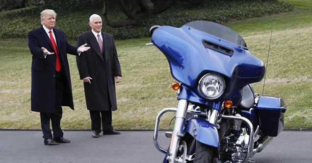 Trump and Pence looking at a motorcycle				           money gift cards amazon ftw win photoshop donald trump funny lol contest prizes