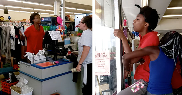 Intense Argument Between Cashier and Customer gets out of Hand ...