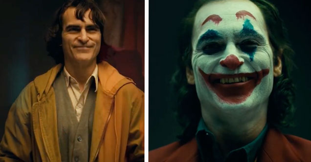 Joaquin Phoenix Looks Terrifying in Make-Up For the Upcoming 