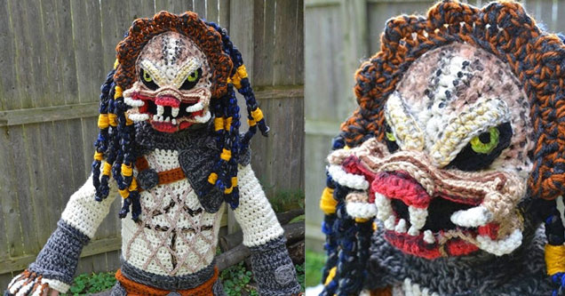 Badass Predator Costume Deserves All The Halloween Candy