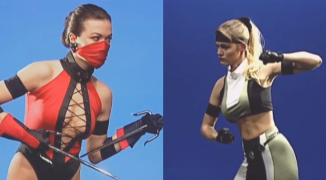 Rare Footage of Actors from Mortal Kombat 3