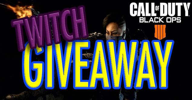 GIVEAWAY HYPE! We're Giving Away a Copy of 'Call of Duty: Black Ops 4' Today on Twitch.tv
