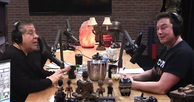 Joe Diaz Meets Elon Musk on the Joe Rogan Experience