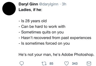 For the last few weeks people on on Twitter have been playing a meme game called, 'ladies, if he' which mocks the format of women giving each other women advice on how to avoid guys that are wasting their time. The exploitable format's recognizable theme and easy adaptation has made it widely used and celebrated.