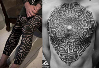 These tats are for life, this gallery is probably for like 20 minutes tops. 