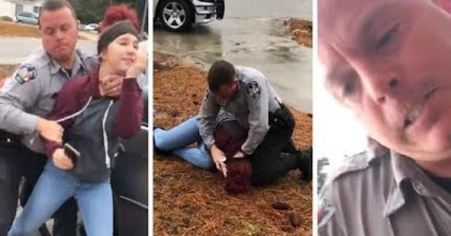 Harnett County Police Officers Filmed Tackling Two Teen Girls