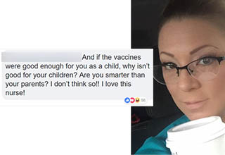 This mom and nurse is done coddling the anti-vaxxers.