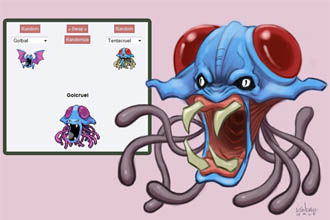 Gotta Catch Em' All, even these demonic spawns that were not meant to be. Artists recreated pokemon fusions made from a generator to really see what the fictional pocket monsters would look like.