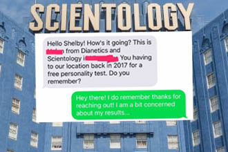 This girl took full advantage of the situation when she received a text from a Scientologist asking how her consultation went. She took her trolling skills to the expert level for this one.