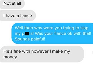 He wanted help with his finances, so he took to tinder.