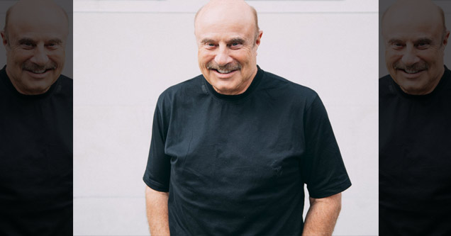 a photo of dr phil smiling wearing a black shirt				           ebaums world contest dr phil blank t shirt dr phil tshirt black shirt funny pics photoshopped images contest cash prize fun contests photoshop photoshop contest