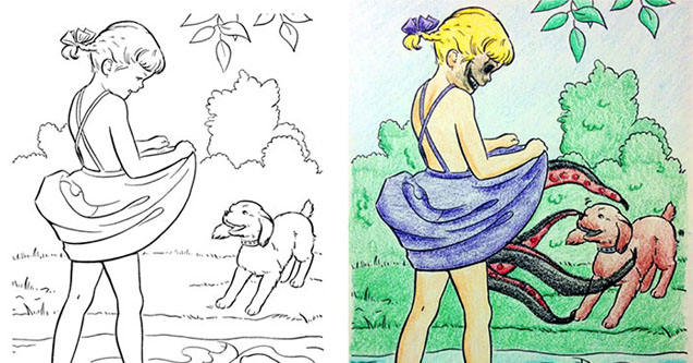 40 Animal The dirtiest coloring book ever pages for App