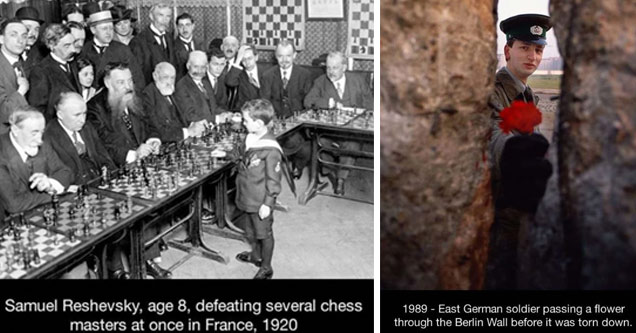 Samuel Reshevsky, age 8, defeating several chess masters at once