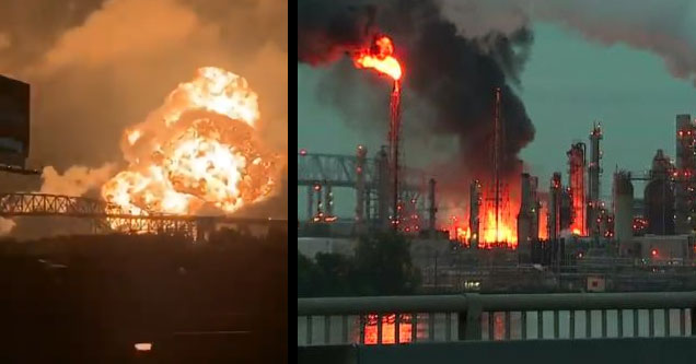 Philadelphia Rocked by Massive Explosion at Local Refinery