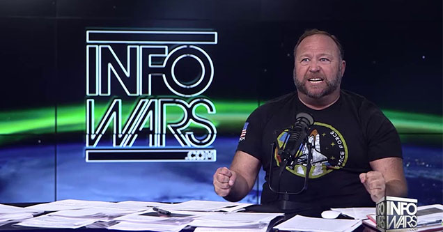 Alex Jones Reads A Fake Article About Abortion Orgasms And Thinks Its