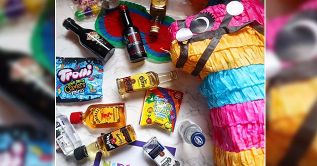These Awesome Pinatas Drop Mini Bottles of Booze When Busted Open