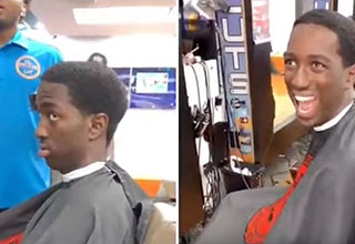 Dude Goes Off On His Barber For Chatting Instead Of Cutting - Funny Video