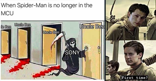 21 Memes About Spider-Man Leaving The Marvel Cinematic Universe - Funny  Gallery